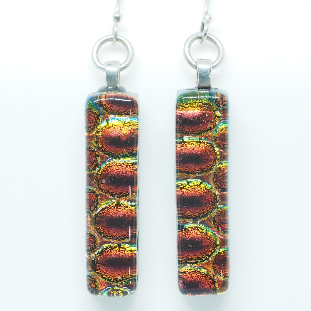 Dichroic Glass Earrings JS14 ONLINE SPECIAL PRICE