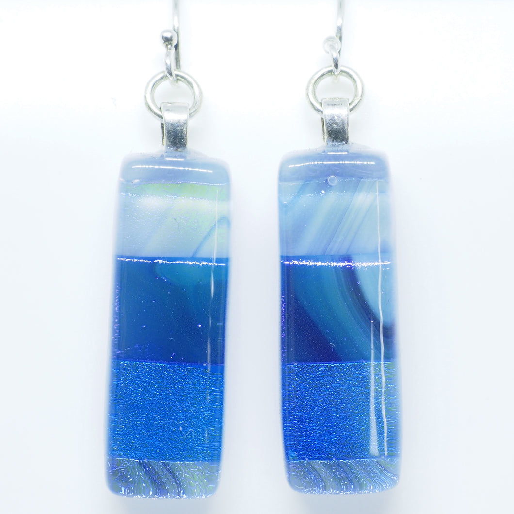Dichroic Glass Earrings JS17 ONLINE SPECIAL PRICE
