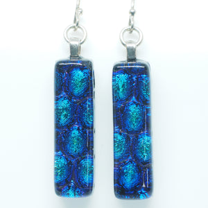 Dichroic Glass Earrings JS19 ONLINE SPECIAL PRICE