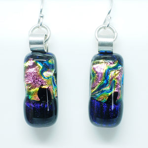Dichroic Glass Earrings JS22 ONLINE SPECIAL PRICE