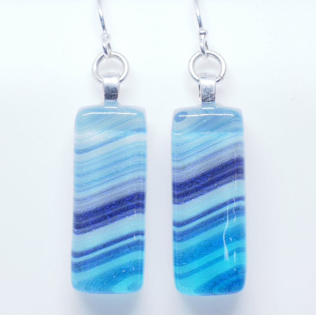 Dichroic Glass Earrings JS24 ONLINE SPECIAL PRICE